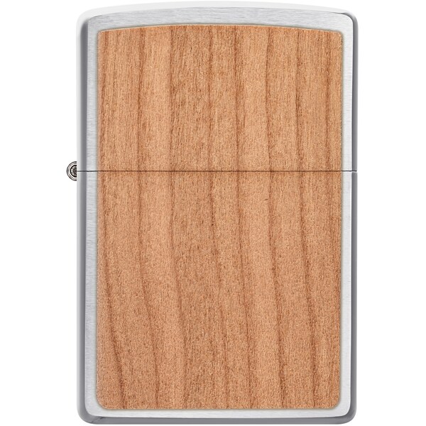 Zippo 2024 Zippo Satin Chrome Woodchuck Cherry, ZIP-49462 - main